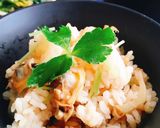 おかずつゆで、土鍋ふっくらあさりご飯作り方15写真