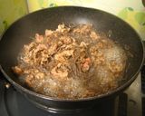 こっくり甘辛☆お肉とこんにゃく納豆作り方4写真
