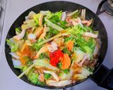 春雨入り麻婆白菜作り方7写真