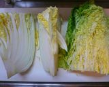 ホッとする☆白菜と豚肉の煮物作り方1写真