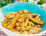カボチャとレンコンと鶏肉の甘酢炒め作り方9写真