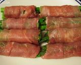 アスパラのしそと豚肉巻き作り方5写真