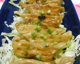 キャベツも美味しい☆照り焼き餃子作り方4写真