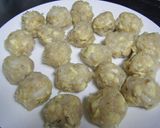 鶏ひき肉☆ミートボールのトマトスープ作り方4写真