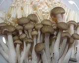 きのこ☆梅のあんかけ冷奴作り方1写真
