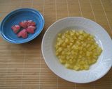 りんごのバウムクーヘン作り方2写真