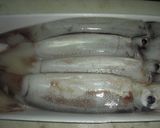 烏賊の生姜焼き作り方1写真