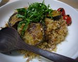 大葉香る♪♪ナスの生姜風味チャーハン作り方6写真