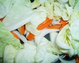 豚肉と野菜の青じそ蒸しサラダ作り方2写真