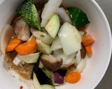 クリーミートマト味噌味豆腐入ナムル風煮作り方12写真