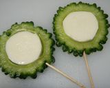 ゴーヤin長芋簡単ステーキ作り方1写真