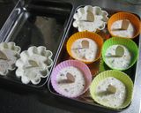 ルリちゃんのｷﾉｺ型でバナナチョコアイス作り方3写真