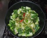 青梗菜ピリ辛オイスターソース炒め♪簡単作り方9写真