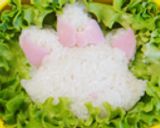 マリーのおにぎり✿キャラ弁作り方5写真