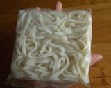 絶品!!汁なしニラうどん★☆作り方1写真