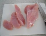 トリムネ肉で　からあげくん　モドキ！作り方1写真