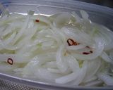 玉ねぎの酢漬け☆らっきょう風作り方3写真