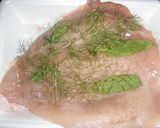 ハーブの自家製鶏ハム作り方1写真
