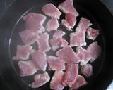 豚モモ肉のカリカリ焼き　にんにく醤油漬け作り方2写真