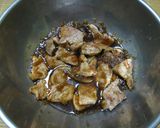 豚モモ肉のカリカリ焼き　にんにく醤油漬け作り方3写真