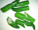 コンニャクと竹輪のピリ辛炒め煮作り方4写真