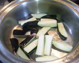 なべひとつ☆５分☆美味しい☆揚げなすー麺作り方1写真
