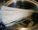 なべひとつ☆５分☆美味しい☆揚げなすー麺作り方3写真