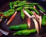 【旬】しし唐とみょうがのカボ酢炒め作り方3写真