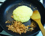 薬味たっぷりさけチャーハン作り方4写真