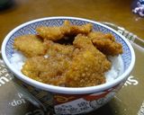 さっくりじゅわ～のソースかつ丼♪作り方7写真
