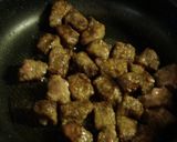 サイコロステーキ丼作り方2写真