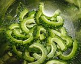 ☆挽肉とゴーヤの夏カレー☆作り方1写真