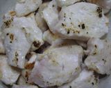 鶏胸肉とエリンギの カボス炒め♪作り方3写真