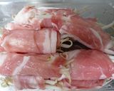 豚肉のもやし巻き作り方1写真
