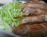 豚肉のもやし巻き作り方4写真