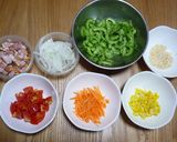 ゴーヤでチャンプル風サラダに挑戦(^^)作り方1写真