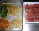 ホットプレートで石焼きビビンバ風ごはん作り方4写真