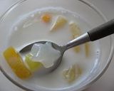 フルーツポンチin牛乳作り方3写真