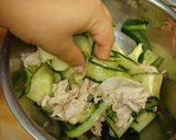 きゅうりと豚肉の中華風あえもの作り方4写真