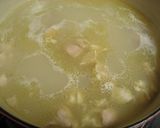 もつ鍋　(鶏がら）作り方4写真