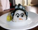 サザエさん?おにぎり作り方2写真