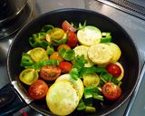 夏野菜の鮭チーズ焼き作り方2写真