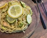 ズッキーニとレモンのパスタ作り方5写真