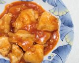 簡単！鶏むね肉のエビチリ風チリソース作り方10写真