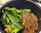 【簡単副菜】小松菜達の旨辛味噌炒め作り方1写真