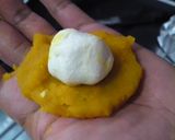 かぼちゃチーズ大福☆作り方5写真