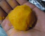 かぼちゃチーズ大福☆作り方6写真
