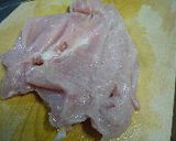 野菜を抱いた鶏胸肉の照り焼き作り方2写真