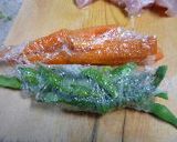 野菜を抱いた鶏胸肉の照り焼き作り方4写真