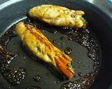 野菜を抱いた鶏胸肉の照り焼き作り方8写真